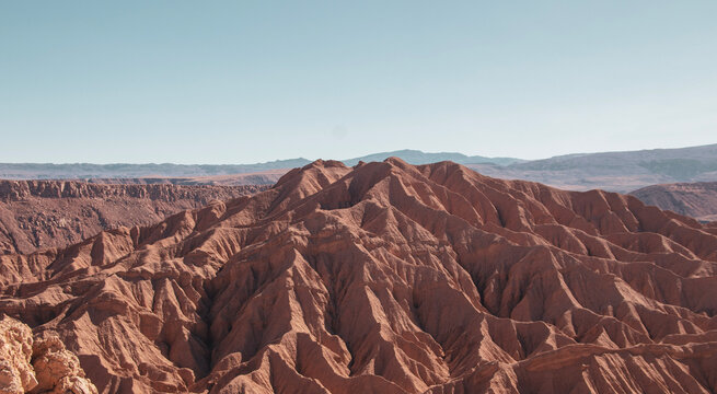Valle de Catarpe em S&atilde;o Pedro de Atacama, Chile.