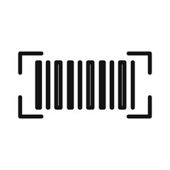Barcode Scanner Icon for Retail and Inventory Management