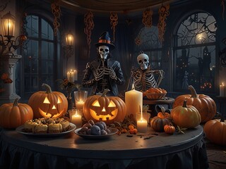 halloween pumpkin and pumpkins