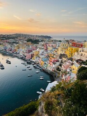 Naklejka premium Procida SunSet I