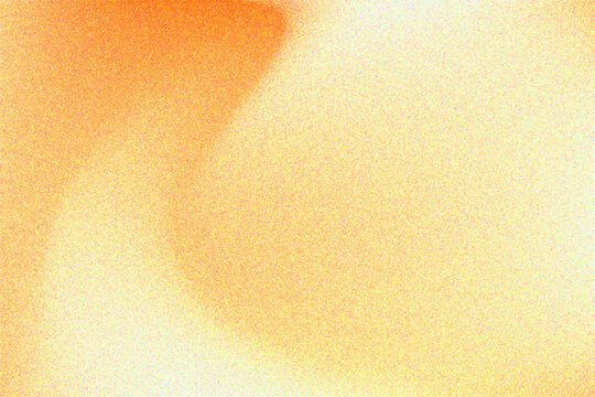 Abstract orange, yellow gradient with grain texture, mixed colors glowing background. Aesthetic preppy orange wallpaper with sand texture Vintage smooth noise backdrop for presentation product display