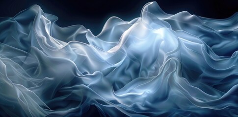 Obraz premium soft abstract texture pattern background featuring delicate, flowing lines