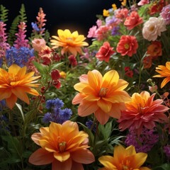 Vibrant Flower Bouquet.