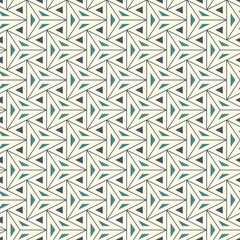 Contemporary geometric pattern. Repeated triangles motif. Seamless surface design. Modern geo abstract background. Minimalist wallpaper. Simple ornamental digital paper, textile print. Vector art