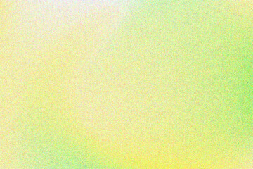 Abstract fresh green, yellow gradient with grain texture, glowing fluid lime color background. Aesthetic wallpaper with curvy texture. Vintage smooth noise backdrop for presentation product display