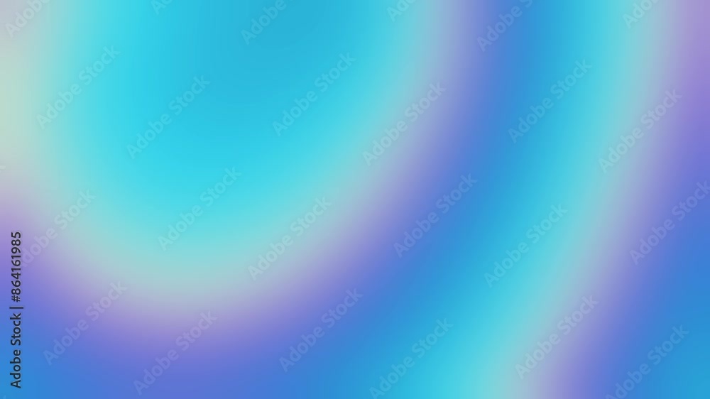 Poster blue circular gradient animation wave, abstract modern backgorund