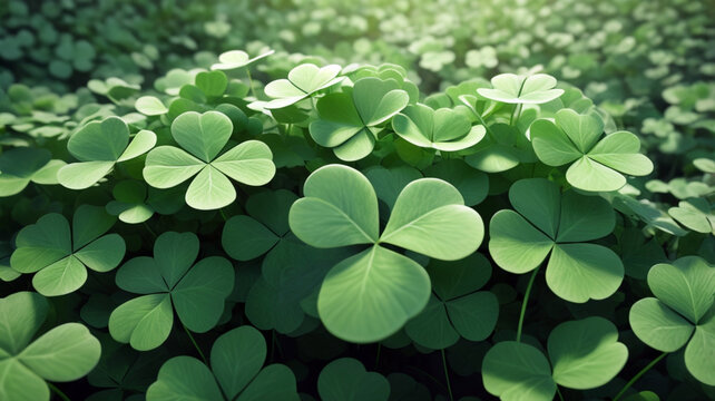 Faded Clover Leaf Background St Patrick, HD, Background Wallpaper, Desktop Wallpaper
