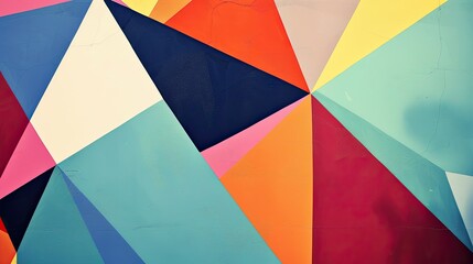 a modern and geometric website background using the colourful colors