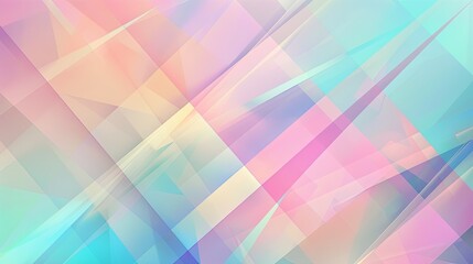 Obraz premium geometric pastel background abstract image
