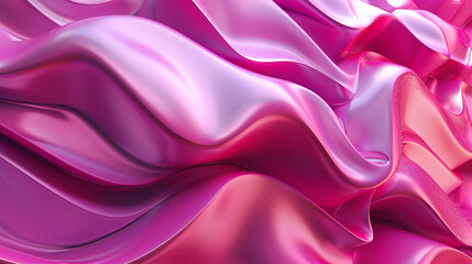 Fototapeta premium Pink and raisin Modern digital abstract 3D background