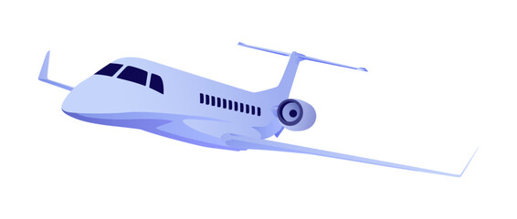 vector illustration of an airplane. concept design elements, travel, explorers, holiday trips and overseas flights. Airplane design element. Transportation