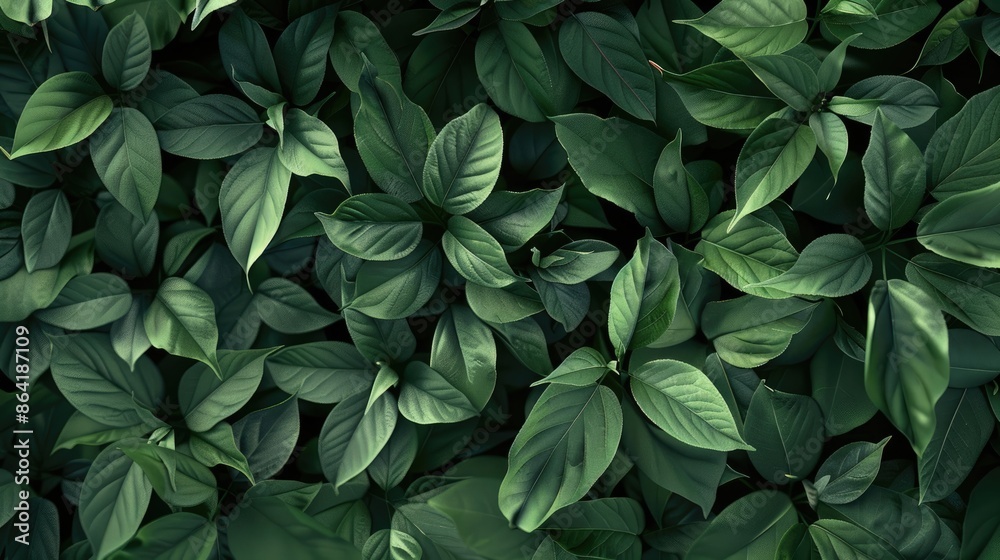 Canvas Prints Wallpaper featuring a natural background of green foliage