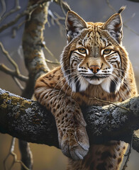 Obraz premium portrait of a bobcat