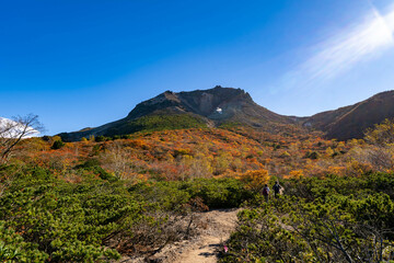 紅葉の那須岳