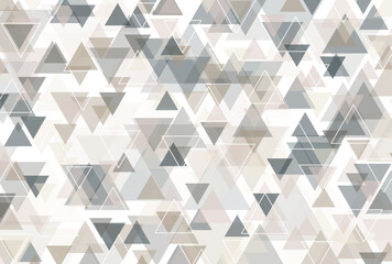 背景素材_三角形_ベージュ