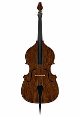 Fototapeta premium Wood stand up bass illustration. Concert/event poster, flyer, background etc. Design element for notices, announcements, posters, flyers, handbills, stationery, websites & more.