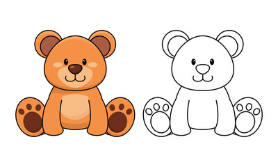 Doodles classic brown teddy bear