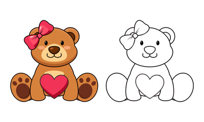 Doodles classic brown teddy bear