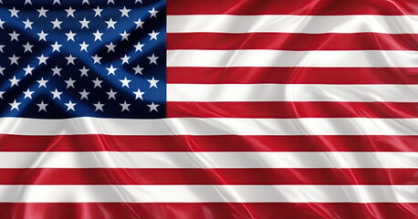 American Flag Wave for Memorial Day or 4th of July Independence Day of America