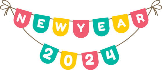 New Year Flag