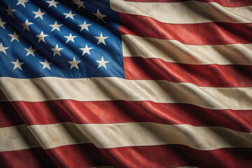 American Flag Wave for Memorial Day or 4th of July Independence Day of America