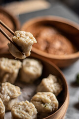 Traditional Indonesian Shumay Dumplings