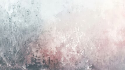 Obraz premium Abstract wallpaper featuring misty brushstrokes pastel glows and silvery-white blush gradient