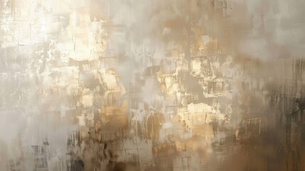 Obraz premium Overlapping brushstrokes and glowing effects in sophisticated abstract scene