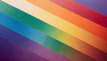 Fototapeta premium grainy texture of lgbt flag and rainbow colors, abstract gradient pastel background for pride month, summer holiday wallpaper