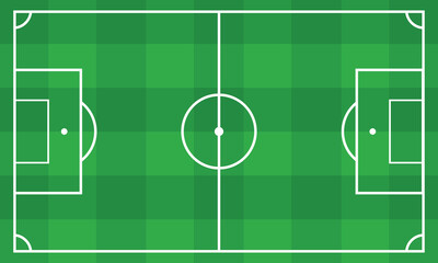 Football field graphic design, perfect for education or examples, world cup, Euro 2024 football.