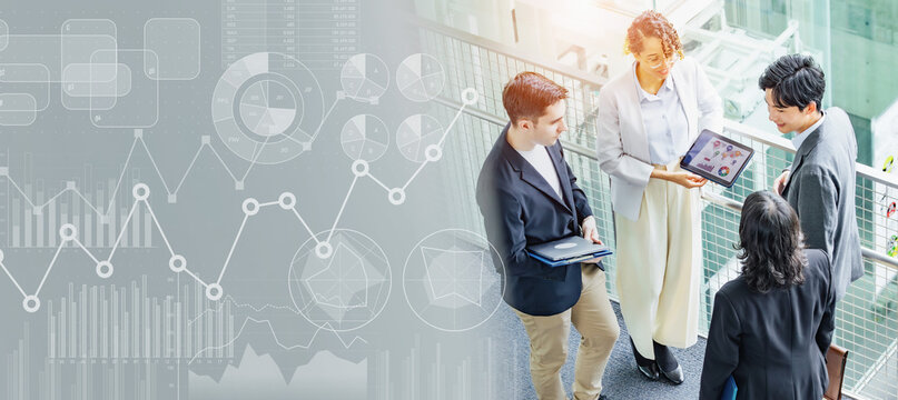 Multinational business people meeting and business strategy concept