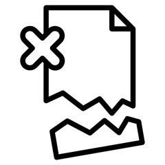 Obraz premium icon papper