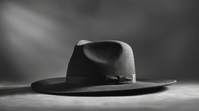 Minimalist presentation of a farmer's hat, set against an unobtrusive backdrop. The simplicity highlights the hat's timeless design and connection to agricultural heritage.