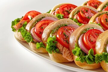 Catfish Hero with Seared Tomatoes and Herbed Mayo: A Savory Delight