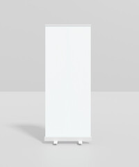 Roll up banner stand