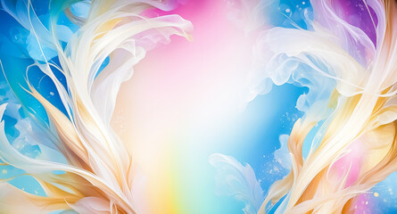 Abstract Colorful Swirls
