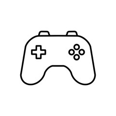Gamepad icon vector, illustration logo template in trendy style. Suitable for many purposes.