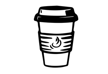 Coffee cup logo images illustration design