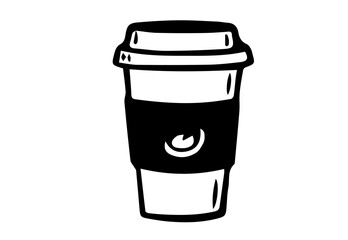 Coffee cup logo images illustration design