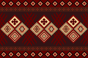 Decorative vector seamless traditional Design.