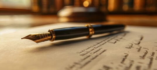 Prestigious Scholarship Award Letter Close-Up Symbolizing Academic Excellence and Achievement