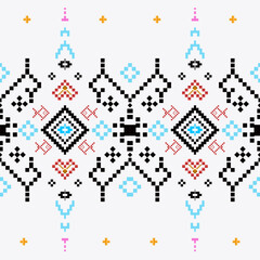 Seamless tiles background. Mosaic pattern for ceramic in dutch, portuguese, spanish, italian style, Vector Tile Pattern, Lisbon Arabic Floral Mosaic, Mediterranean Seamless Ornament, Geometric Folk