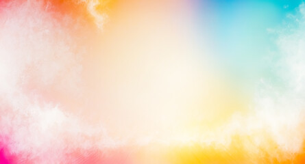 Abstract Colorful Gradient Sky Background