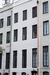 Obraz premium New York City buildings and sunset sky 