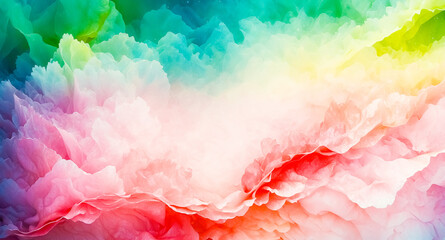 Fototapeta premium Abstract Watercolor Flower Background