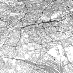 Fototapeta premium 3D illustration of city and urban in Nuremberg Germany