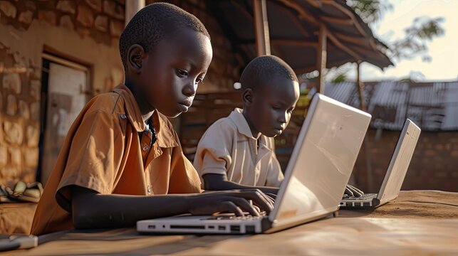 School Africa Computer Images – Browse 1,090 Stock Photos, Vectors, and ...