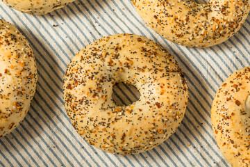 Baked Homemade Everything Bagels