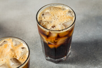 Cold Iced Americano Coffee