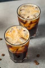 Cold Iced Americano Coffee